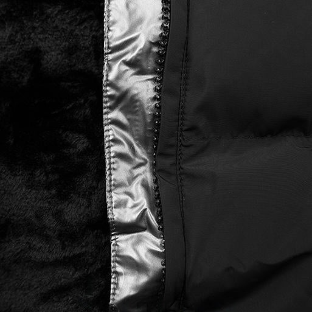 Alejandra | Abrigo acolchado impermeable con capucha