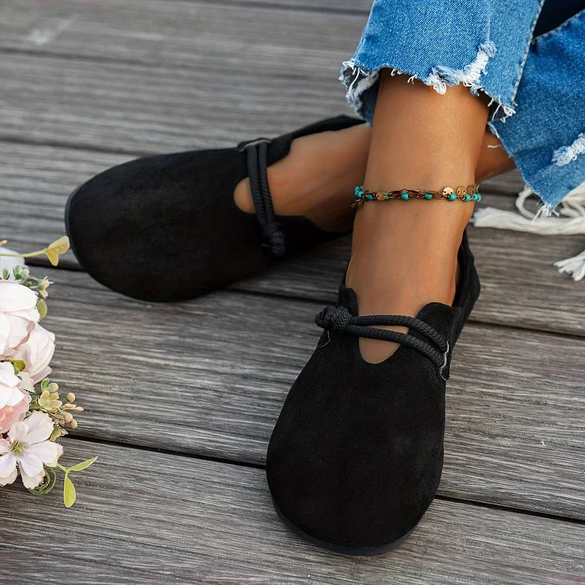 Rosario | Mocasines de ante