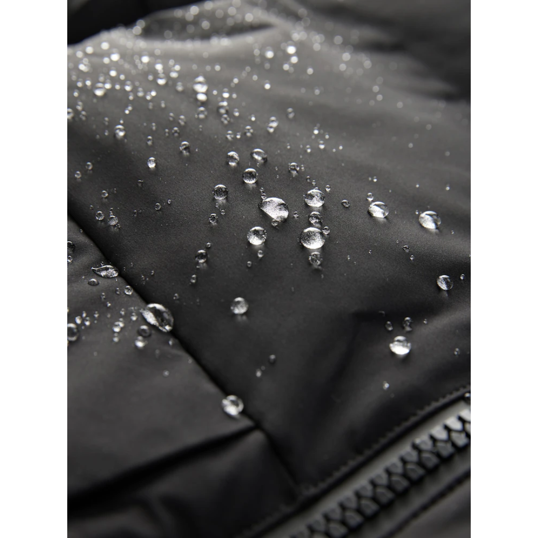 Alejandra | Abrigo acolchado impermeable con capucha
