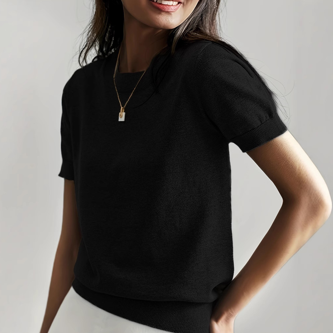 Perla | Camiseta cuello redondo