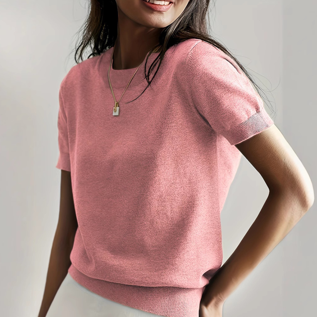 Perla | Camiseta cuello redondo