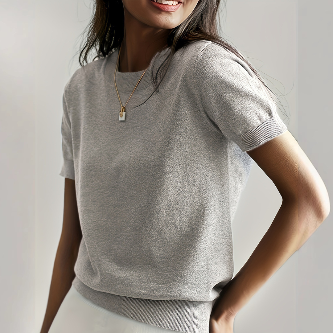 Perla | Camiseta cuello redondo