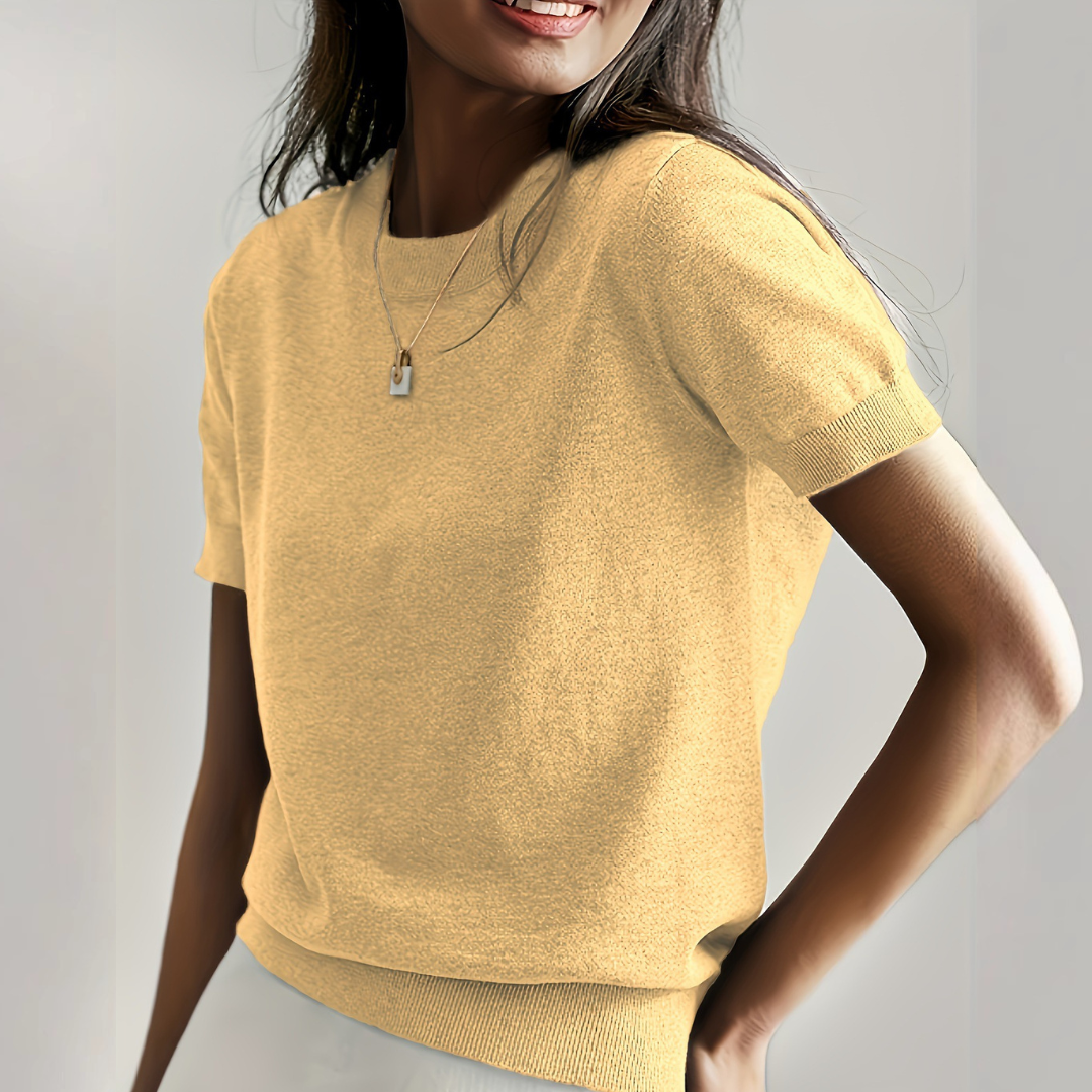 Perla | Camiseta cuello redondo