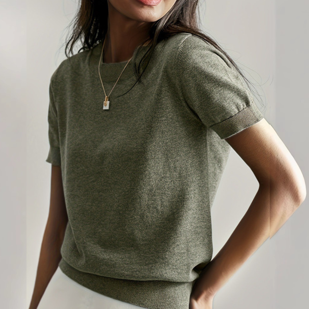 Perla | Camiseta cuello redondo