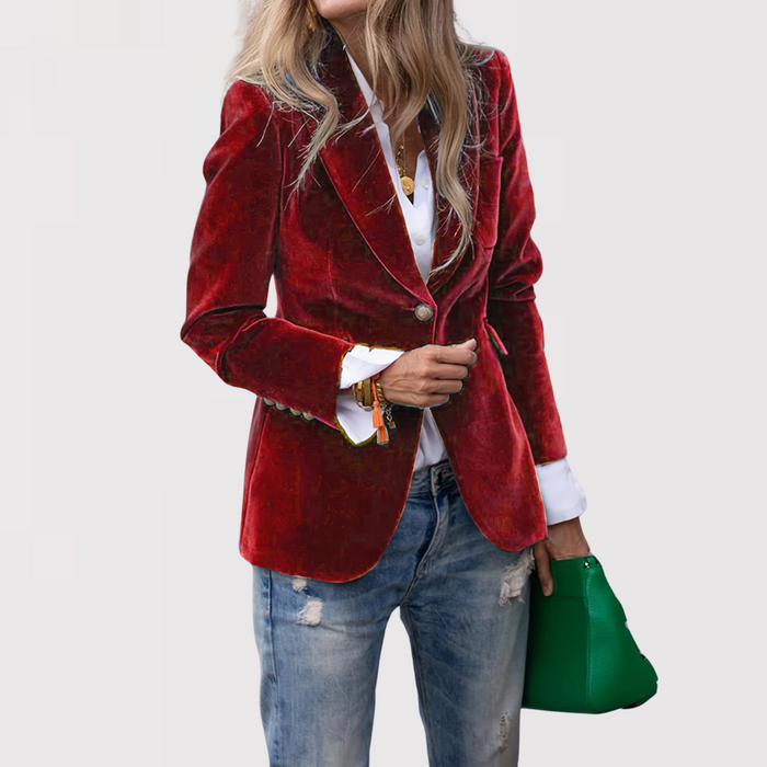 Ariadna | Chaqueta de terciopelo de lujo