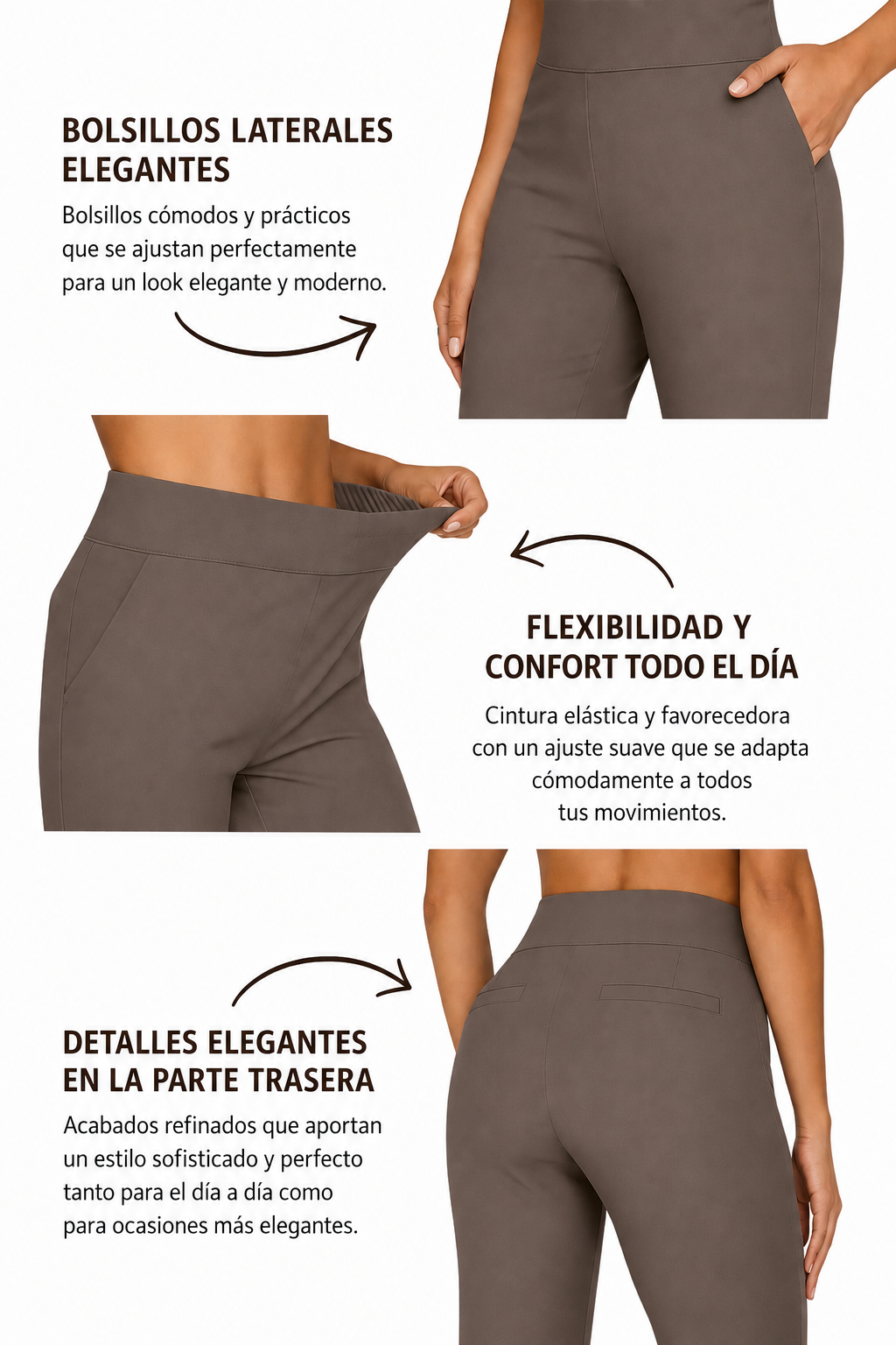 Klara | Pantalones Cómodos y Elásticos