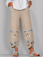 Aven | Pantalones Bordados Chic y Casuales