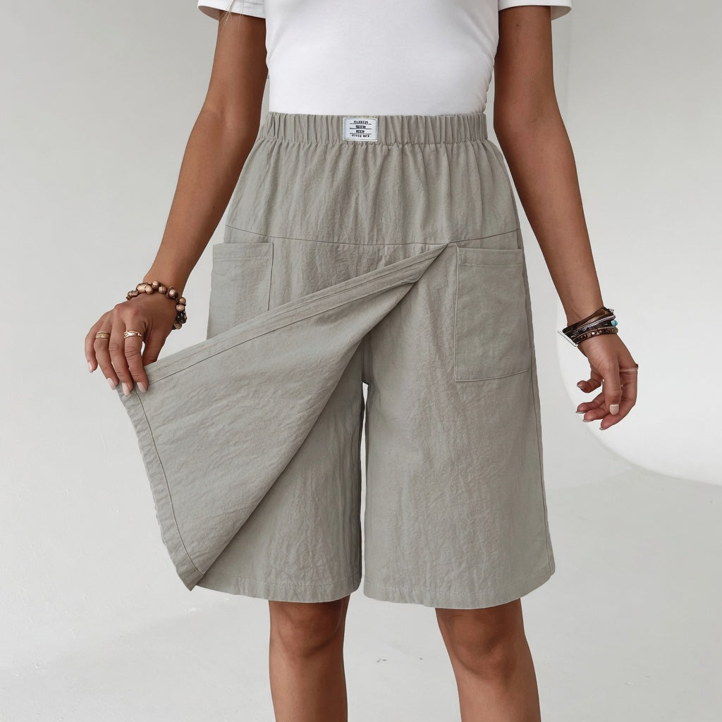Lucía | Falda Short Cómoda con Cintura Elástica