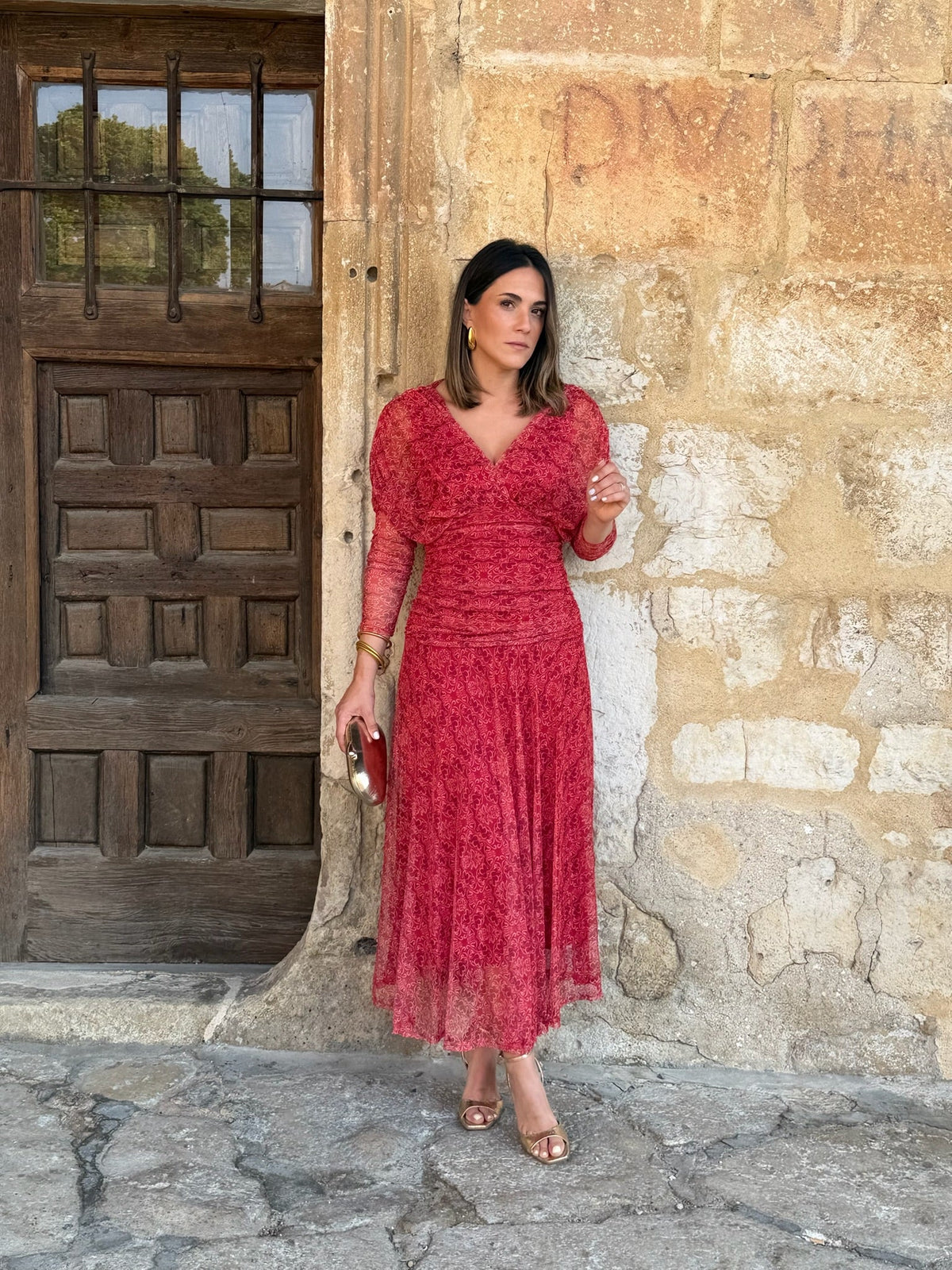 Kaela | Vestido tul estampado