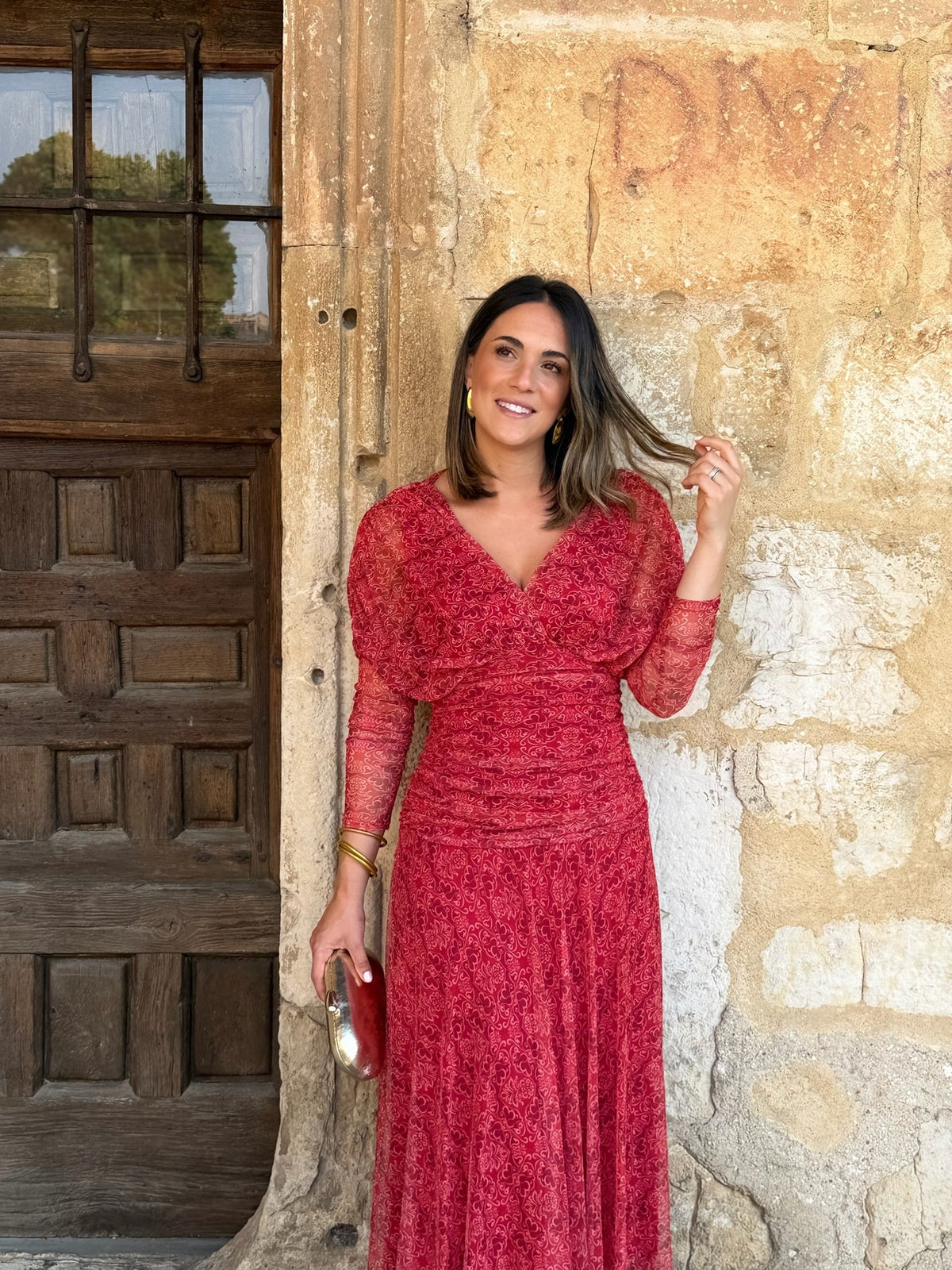 Kaela | Vestido tul estampado