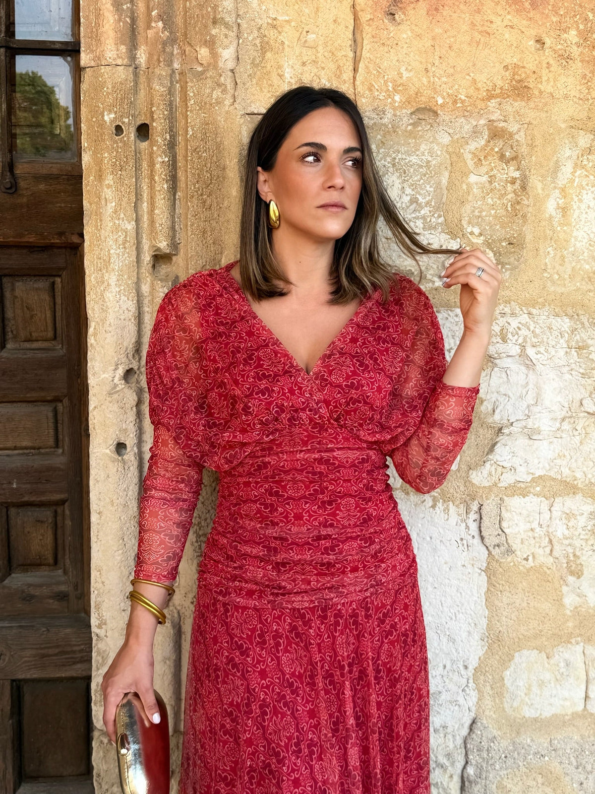 Kaela | Vestido tul estampado