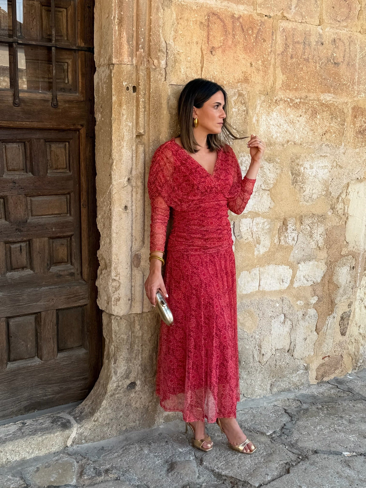 Kaela | Vestido tul estampado