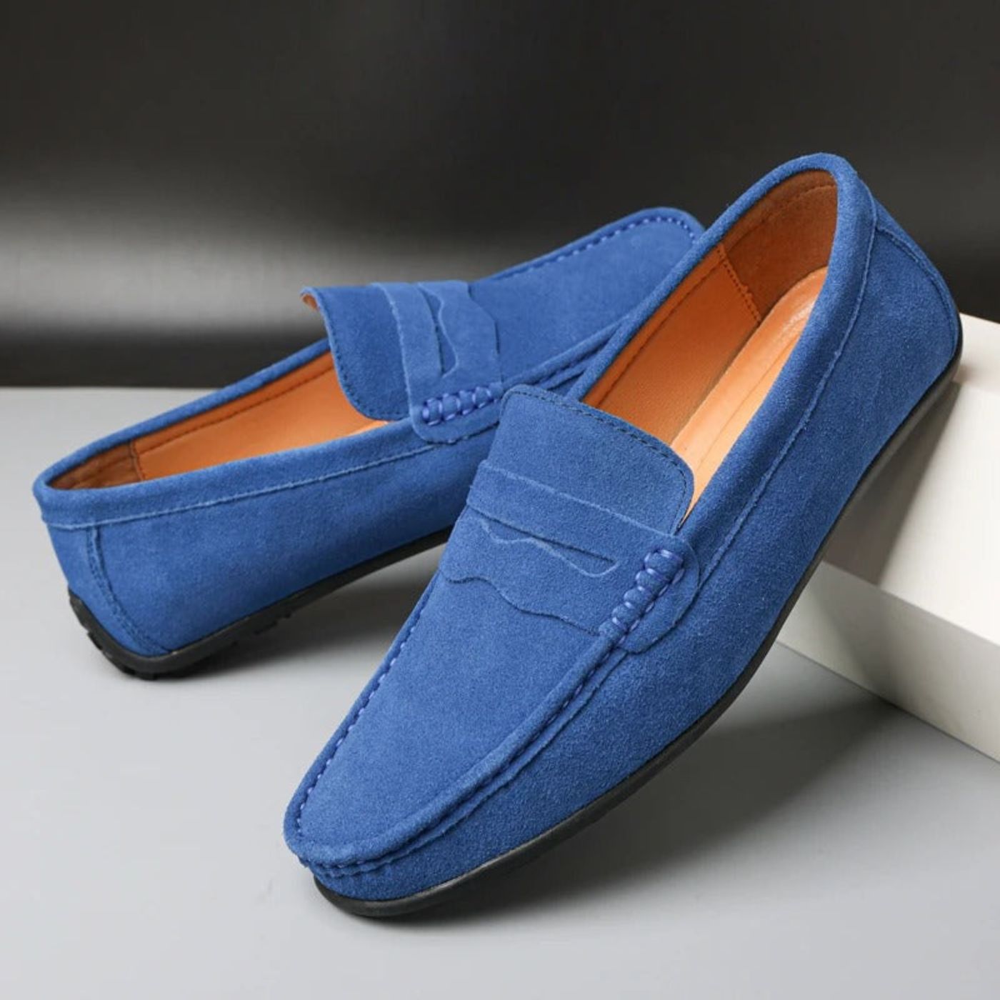 Salvador | Mocasines de ante suave