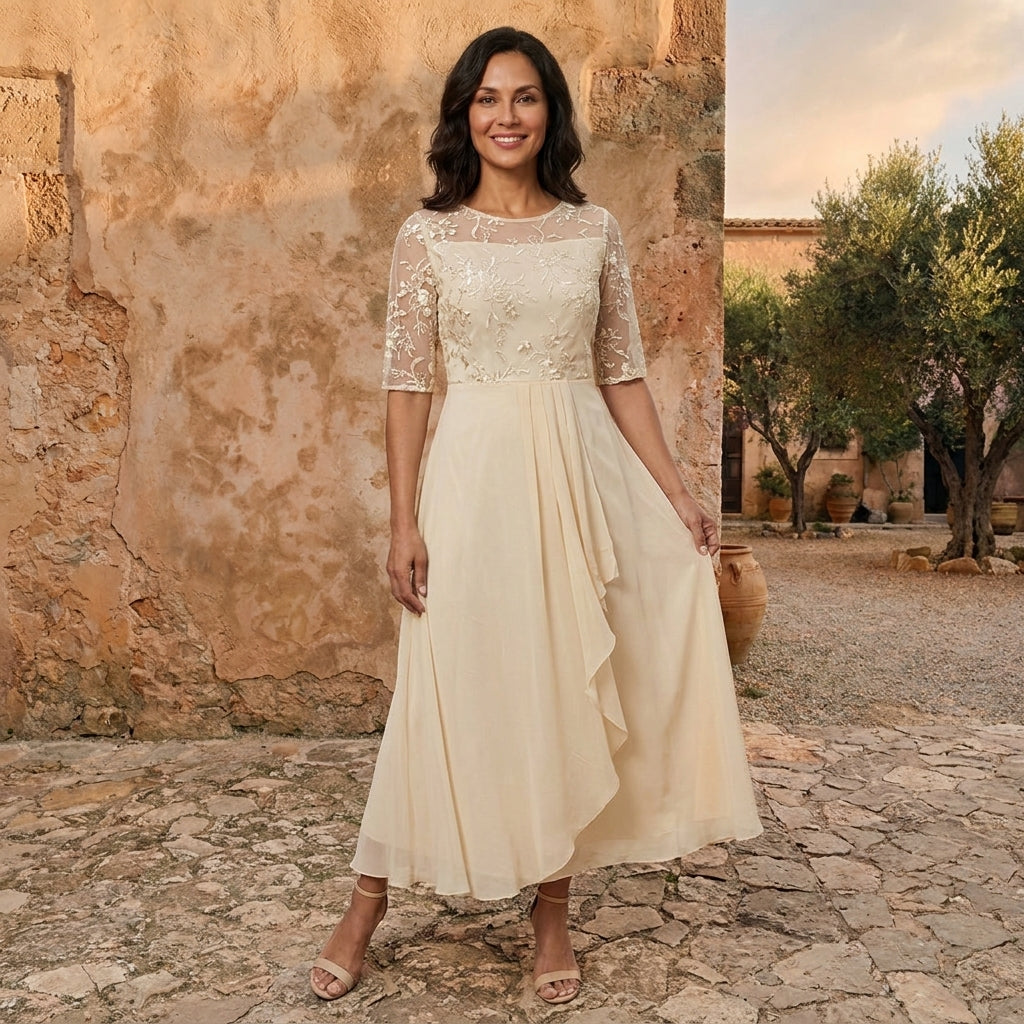 Lola Castell | Vestido de Casa Elegante