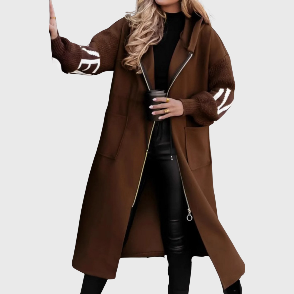 Oriana | Chaqueta con mangas de punto