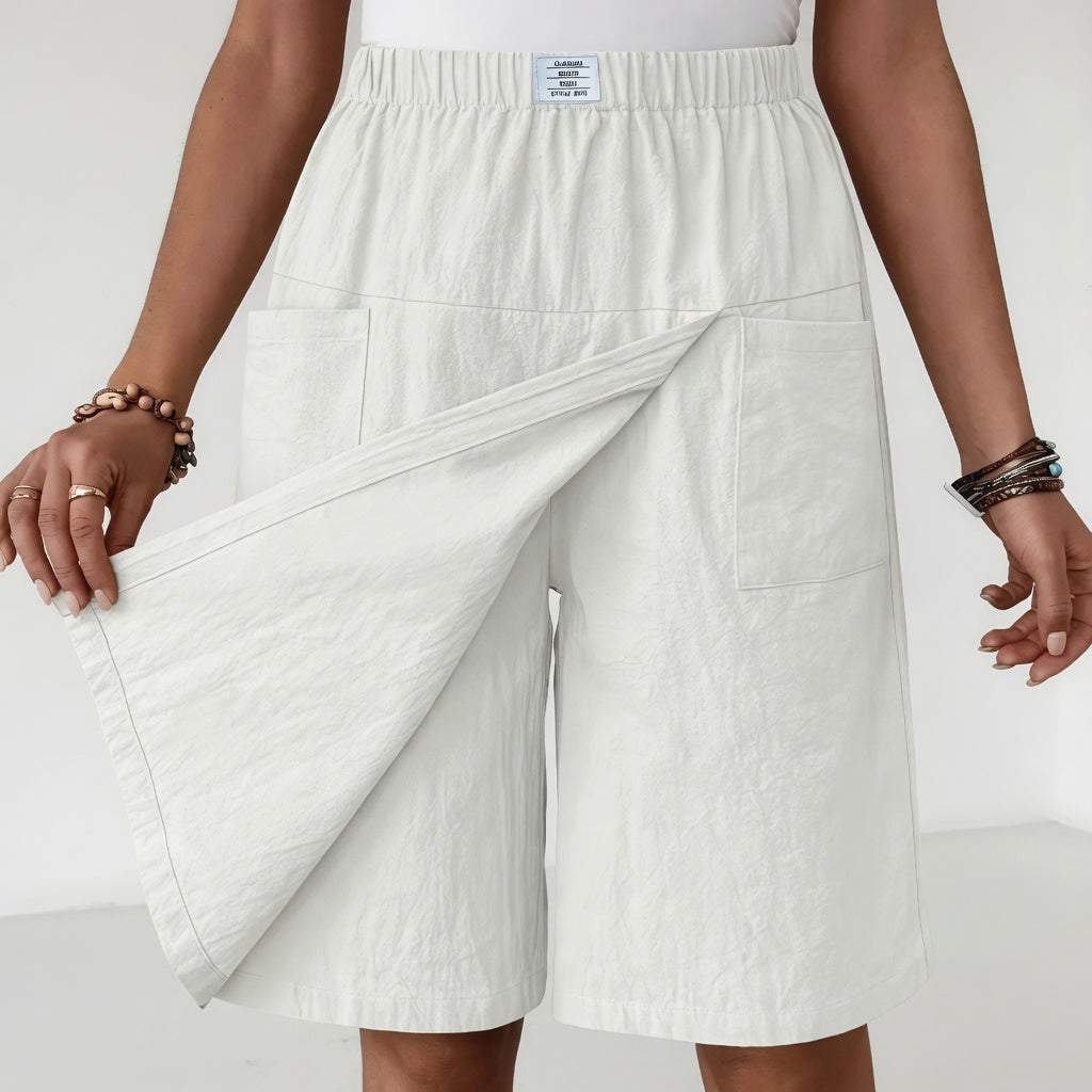 Lucía | Falda Short Cómoda con Cintura Elástica