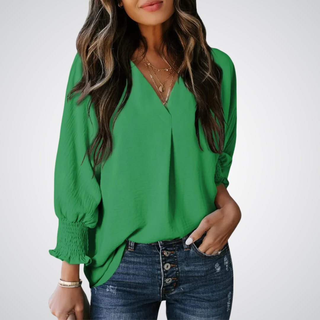 Marisol | Blusa túnica escote V