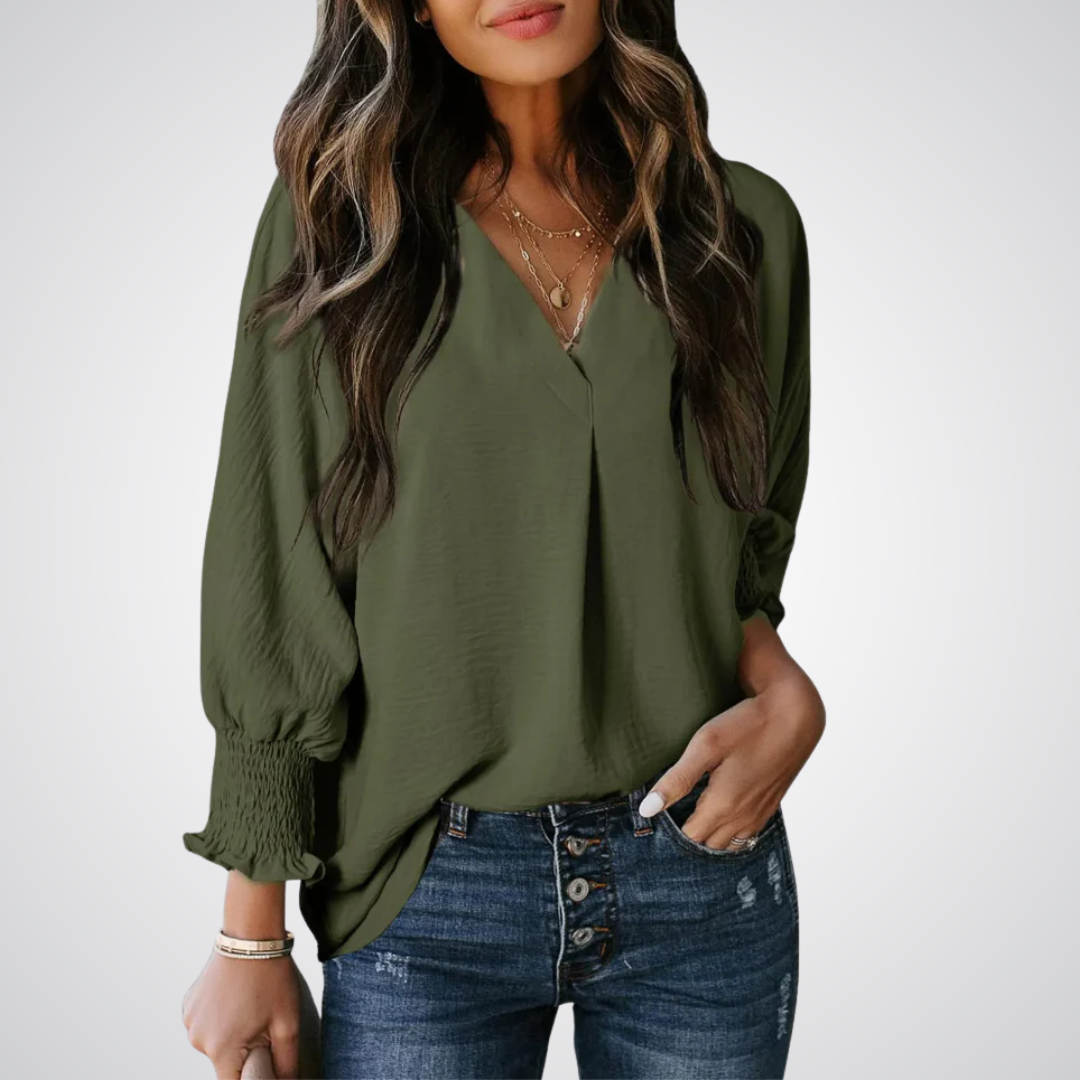 Marisol | Blusa túnica escote V