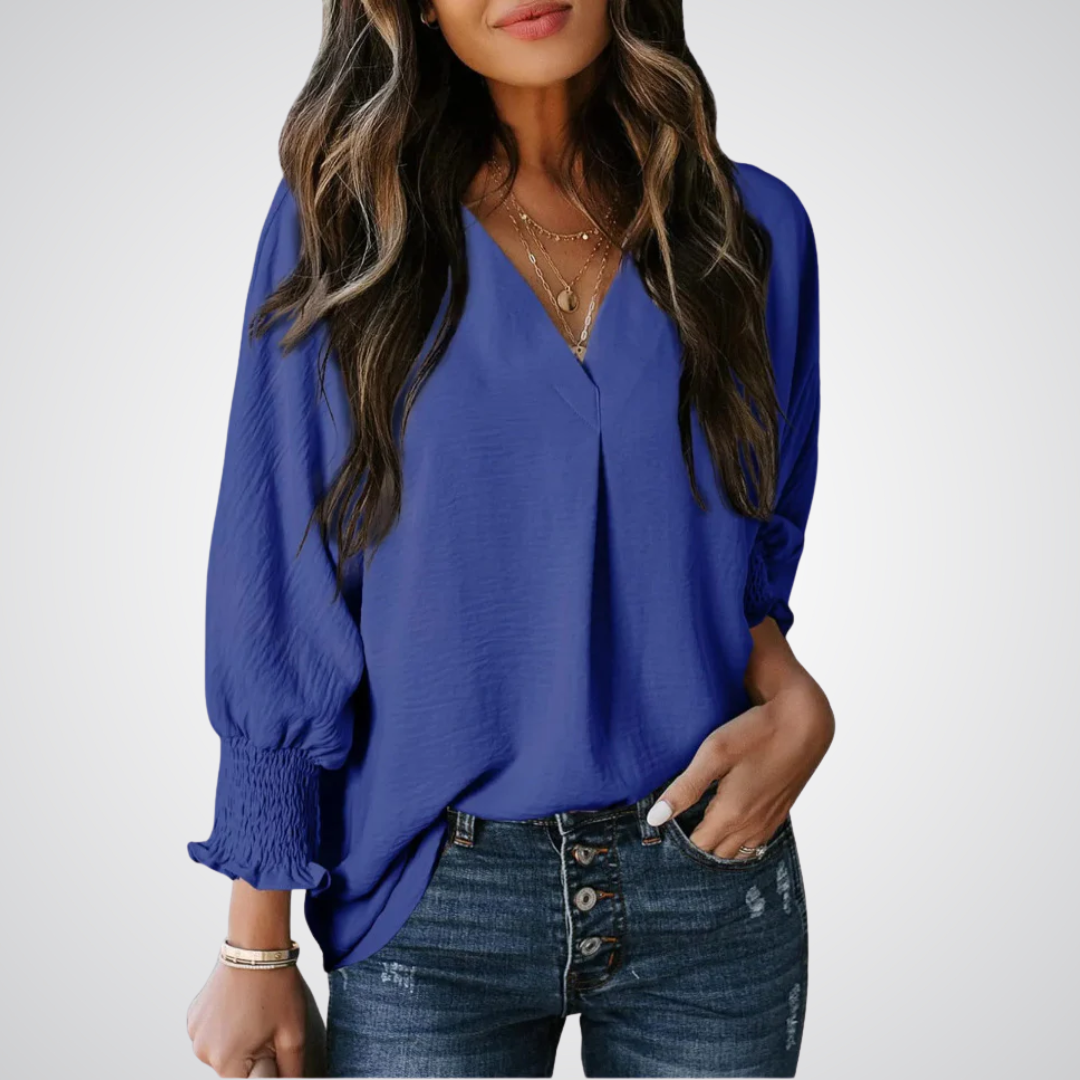 Marisol | Blusa túnica escote V