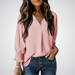 Marisol | Blusa túnica escote V