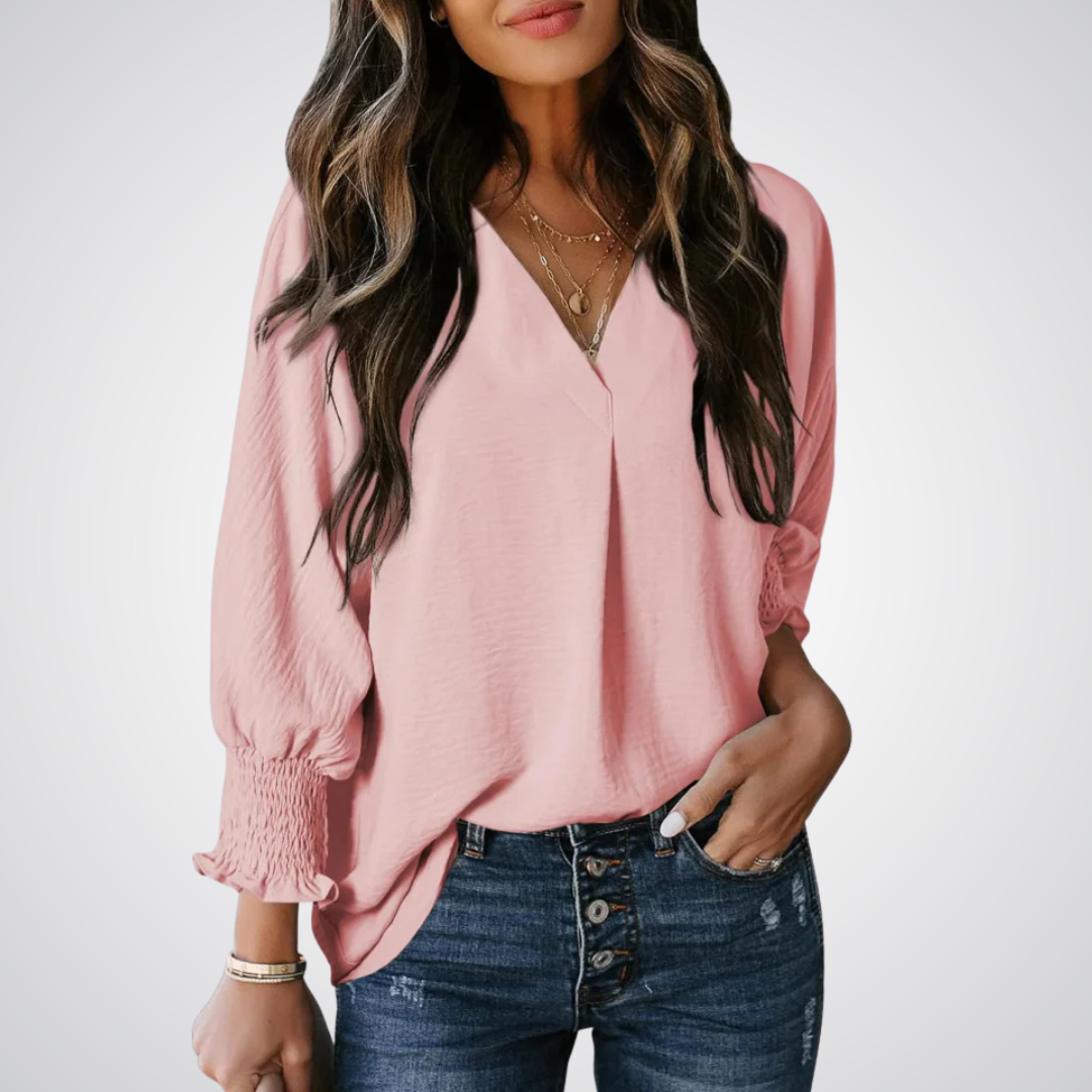 Marisol | Blusa túnica escote V