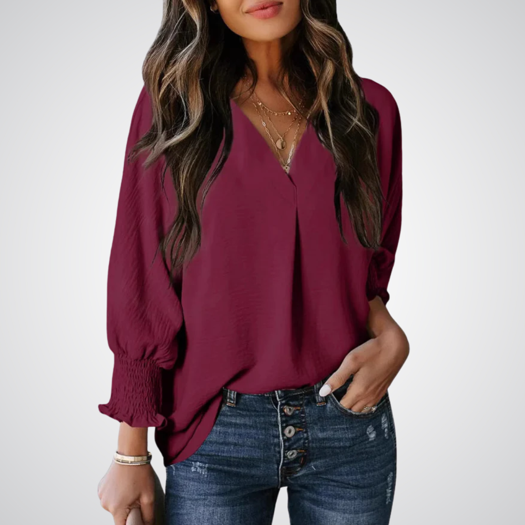 Marisol | Blusa túnica escote V