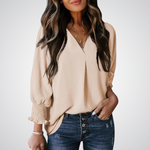 Marisol | Blusa túnica escote V