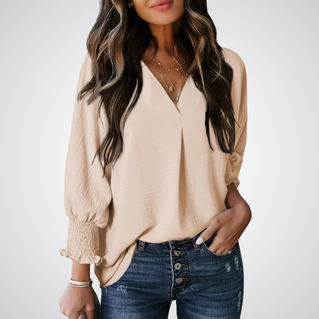Marisol | Blusa túnica escote V