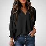 Marisol | Blusa túnica escote V