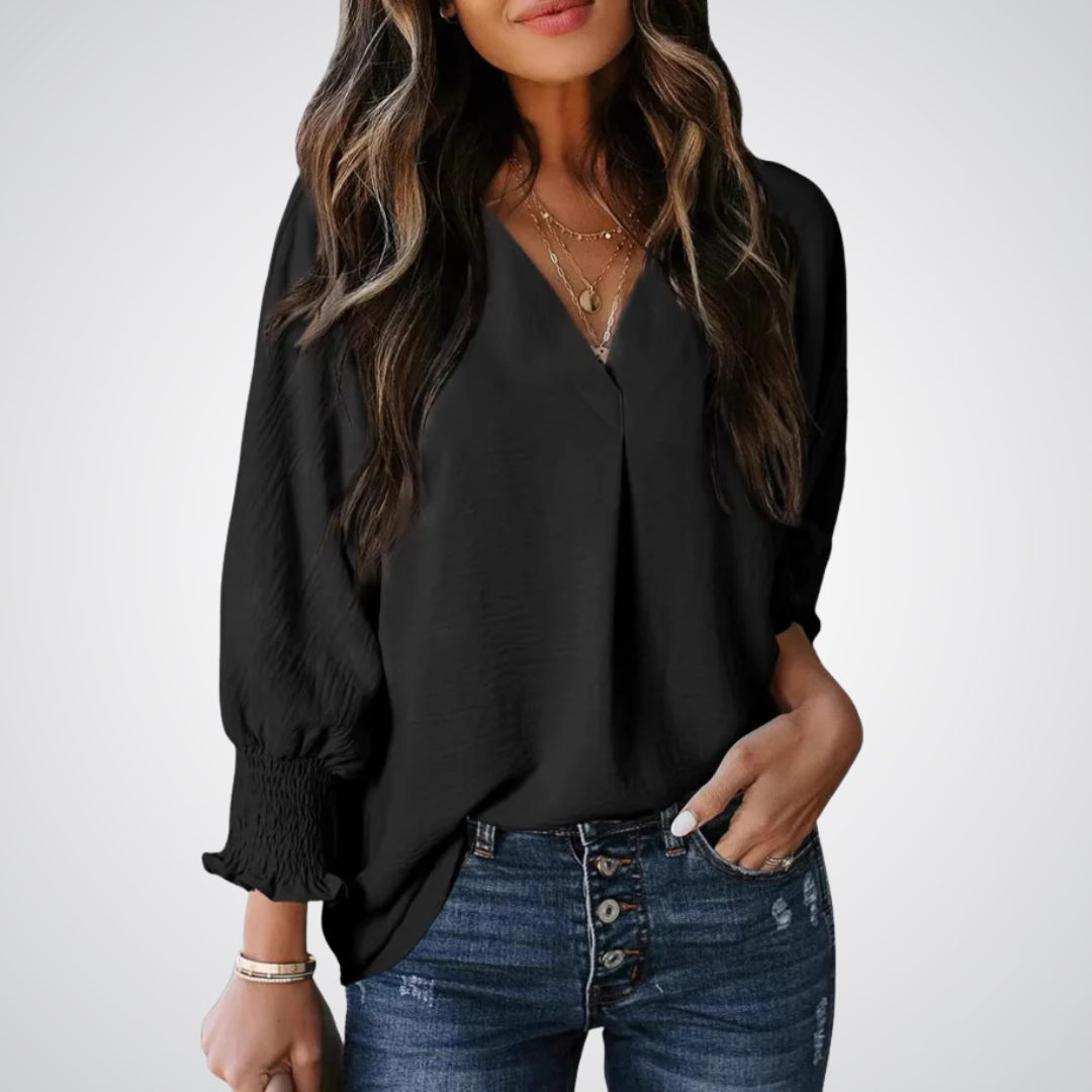Marisol | Blusa túnica escote V