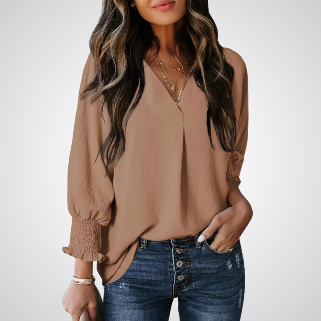 Marisol | Blusa túnica escote V