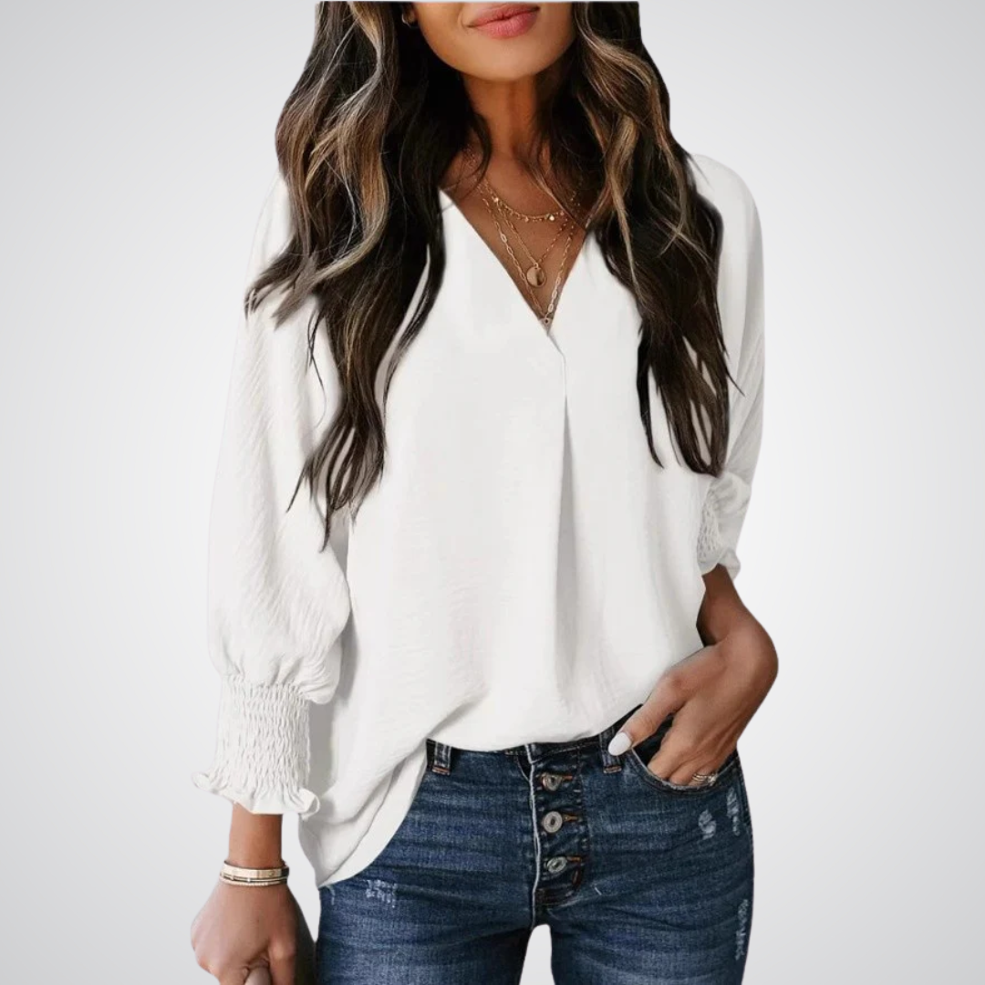 Marisol | Blusa túnica escote V