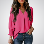 Marisol | Blusa túnica escote V