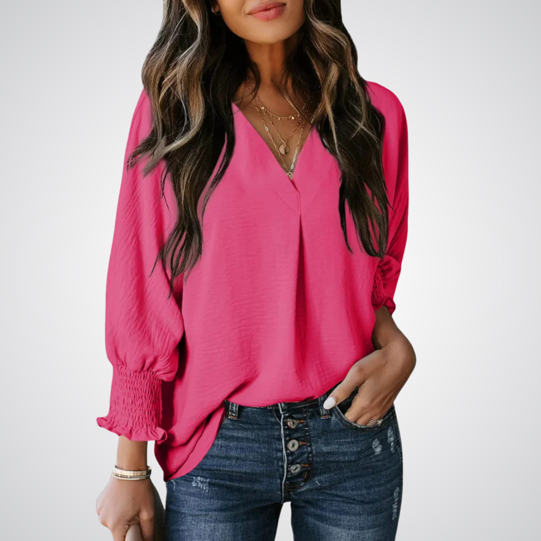 Marisol | Blusa túnica escote V