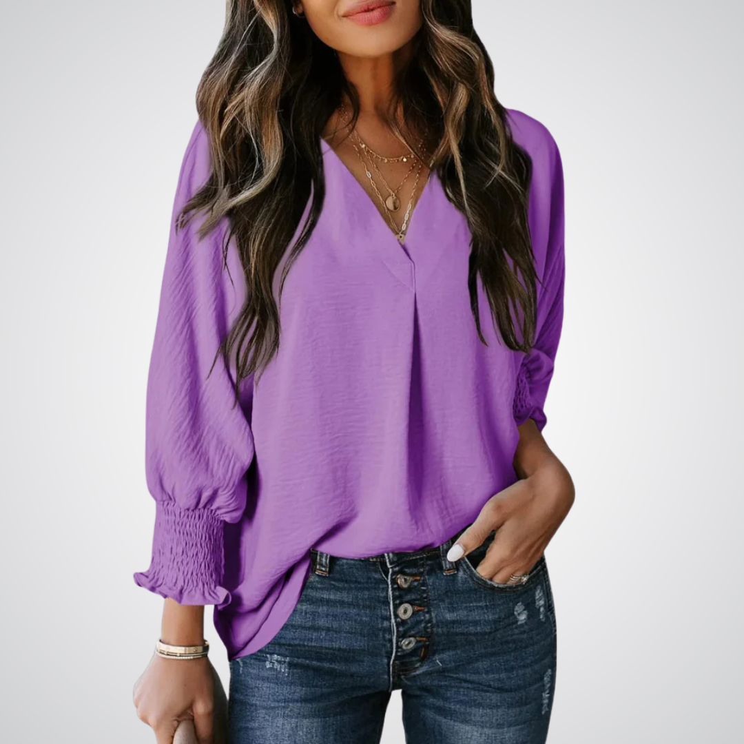 Marisol | Blusa túnica escote V