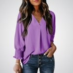 Marisol | Blusa túnica escote V
