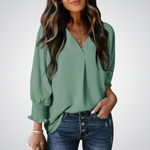 Marisol | Blusa túnica escote V