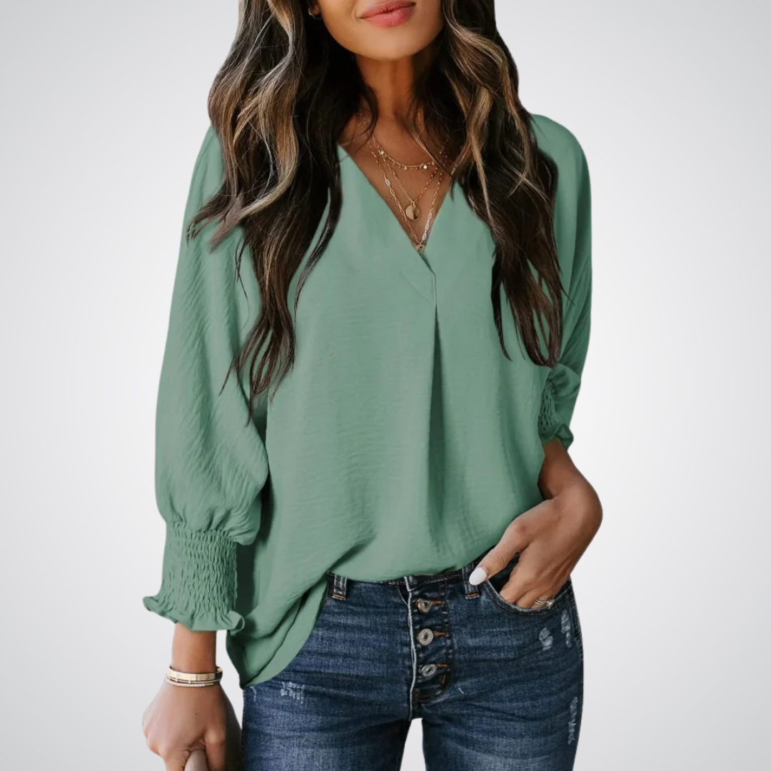 Marisol | Blusa túnica escote V