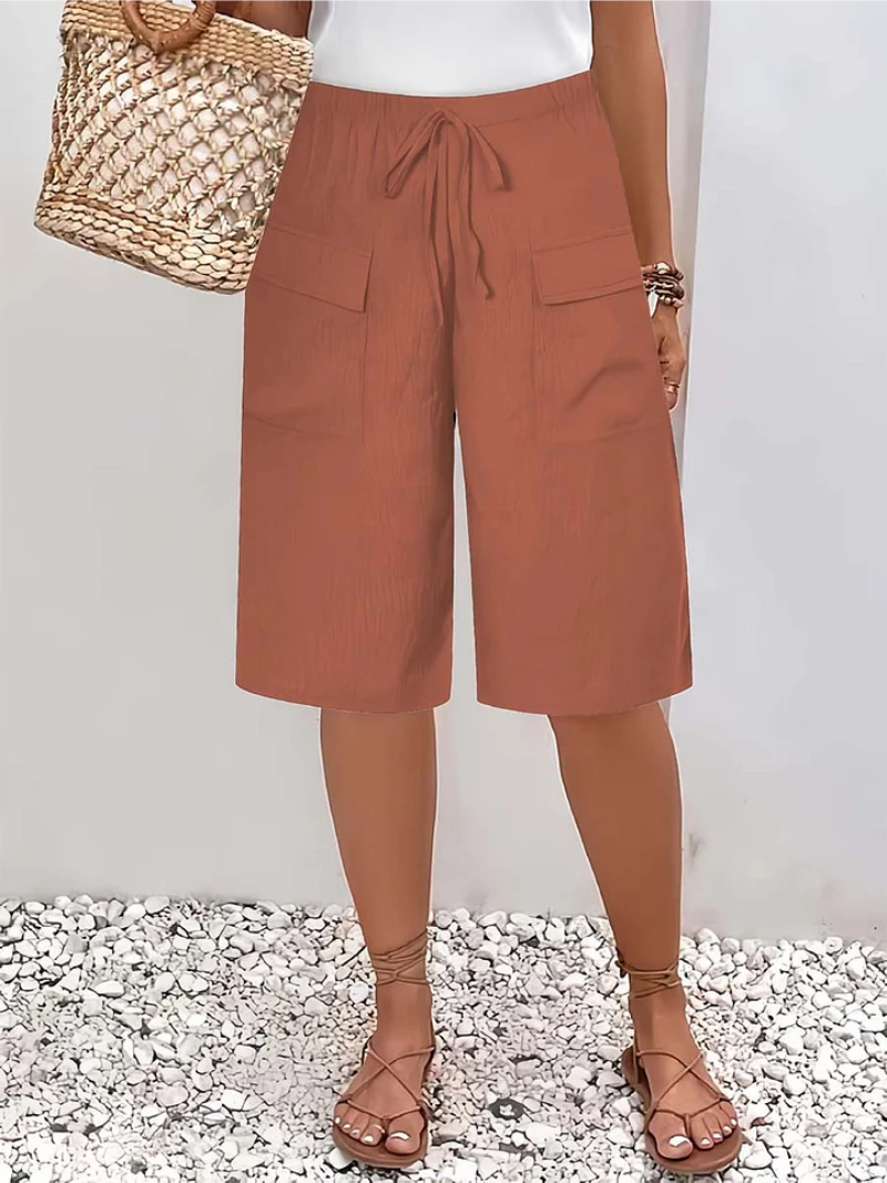 Lina | Pantalones Cortos Cómodos para el Día a Día