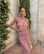 Justa | Conjunto de Dos Piezas con Cuello Halter