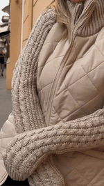 Martina | Chaqueta patchwork de punto
