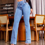 Maira | Vaqueros elásticos con cintura alta